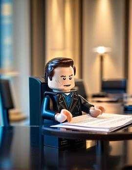 Elon Musk as a figure built with Lego® bricks during Twitter acquisition.